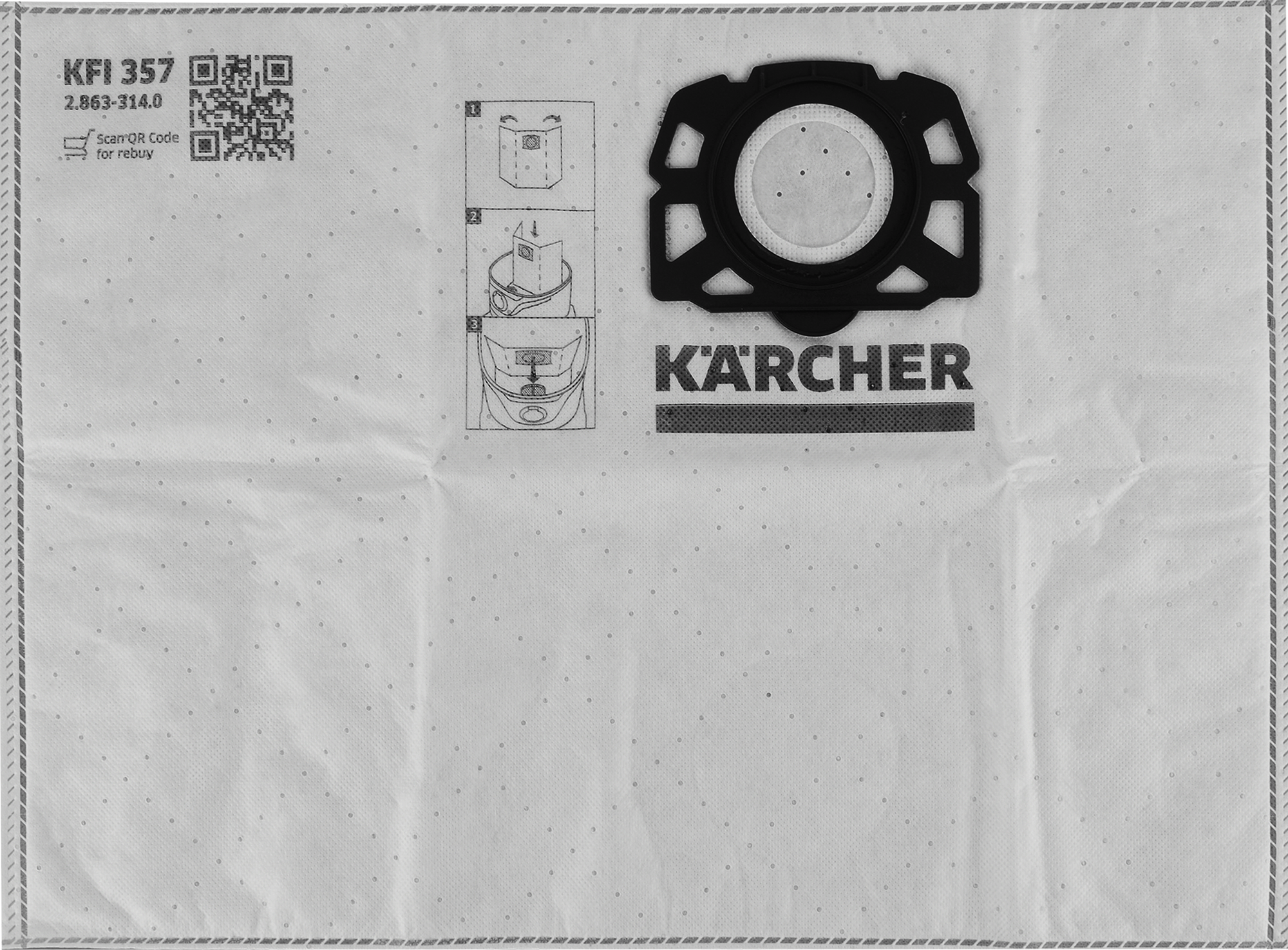 30 шт., мешки для пылесоса Karcher WD4, WD5, WD6, нетканые мешки для  фильтров KFI 487, мешки для пылесоса