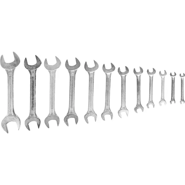 Набор ключей рожковых Вихрь 73/6/5/5 6-32 мм, 12 предметов набор головок torx 14 предметов 1 4 3 8 1 2 stels