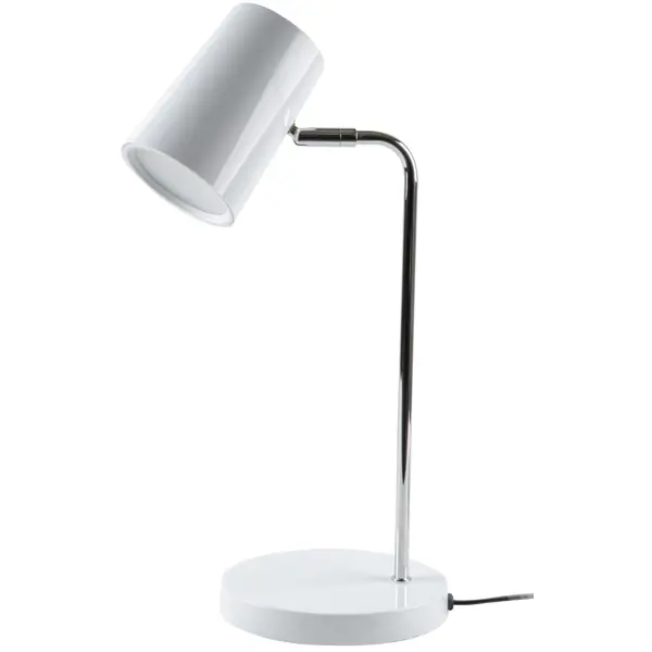 Настольная лампа светодиодная Uniel B600 нейтральный белый свет цвет белый, с регулировкой яркости