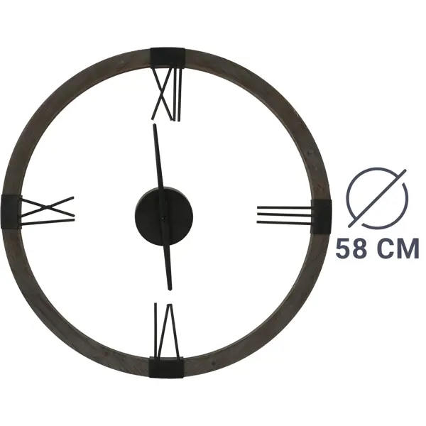 фото Настенные часы atmosphera ø58 см 173818