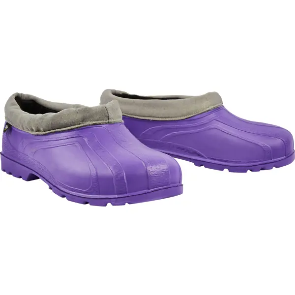 фото Галоши утепленные женские размер 39 фиолетовый без бренда