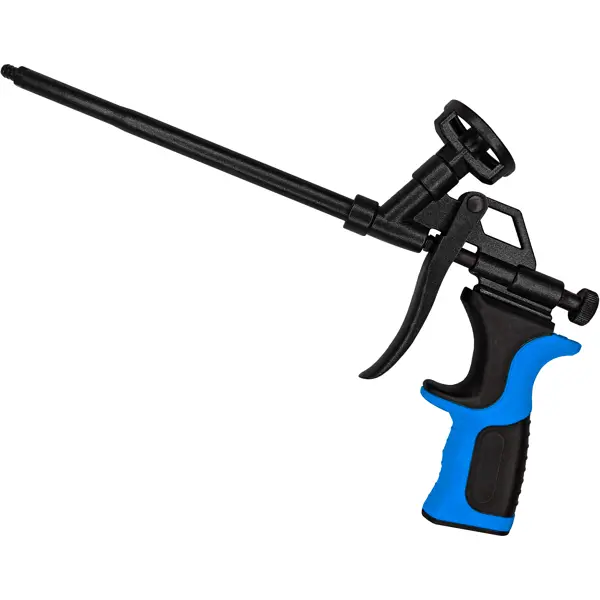 Пистолет для монтажной пены Vertextools 9018 с тефлоновым покрытием пистолет для монтажной пены fomeron basic 590124 пластмассовый корпус вес 0 1 кг