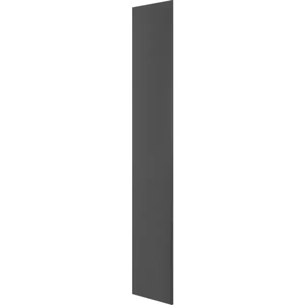 Дверь для шкафа Лион 39.6x225.8x1.6 цвет графит дверь для шкафа лион 59 4x225 8x1 6 графит