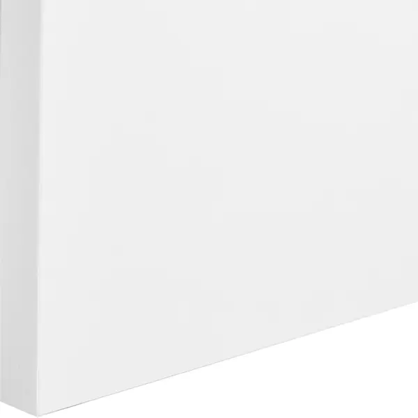 фото Дверь для шкафа лион 59.6x50.8x1.6 цвет белый лак без бренда