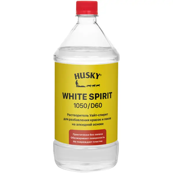 Растворитель Husky White Spirit 1050/D60 1000 мл растворитель husky white spirit 1050 d60 1000 мл