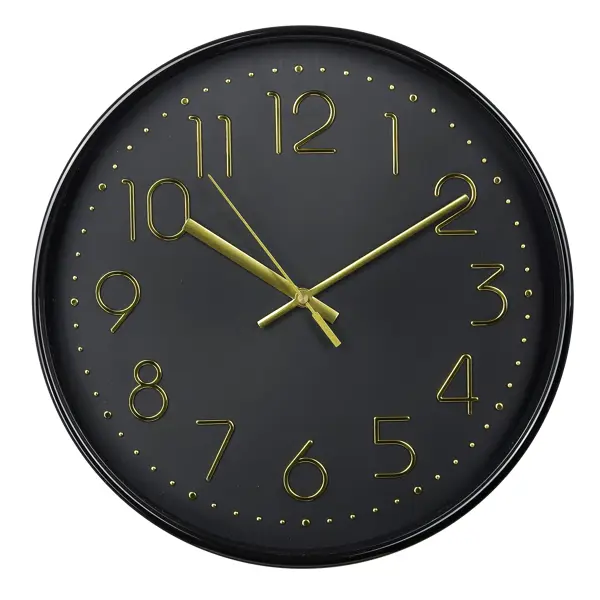 Часы настенные Дежавю ⌀30.5 см цвет золотистый выпрямитель волоc rozia hr 808 золотистый