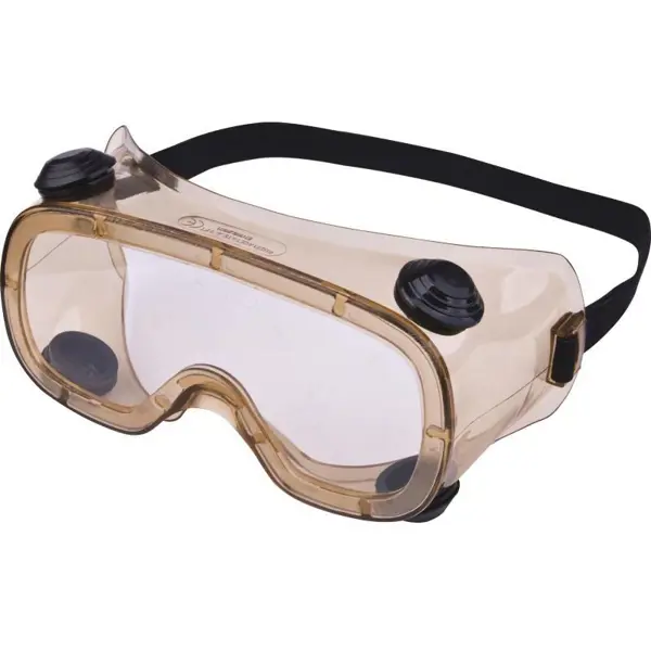 Очки защитные закрытые с обтюратором Delta Plus Ruiz 1 Acetate коричневые с защитой от запотевания и царапин защитные закрытые очки gigant