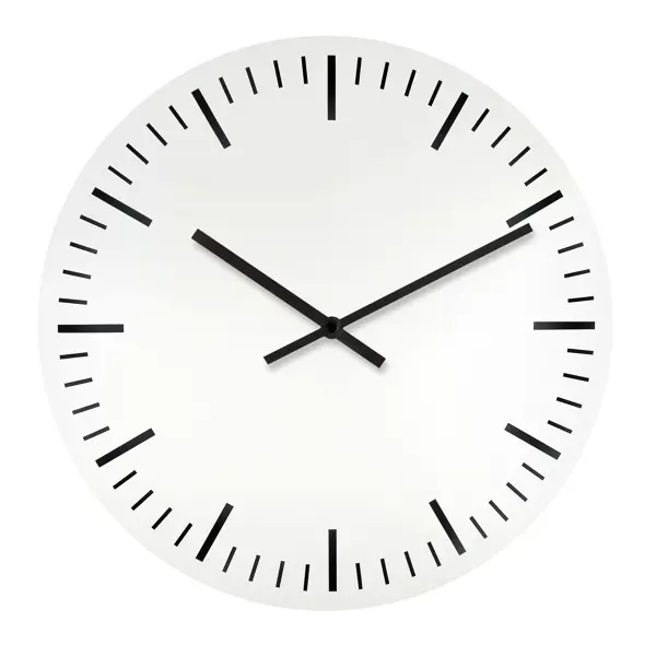 Часы настенные Troykatime круглые МДФ цвет белый бесшумные ø50 см часы настенные круглые ⌀24 см белый