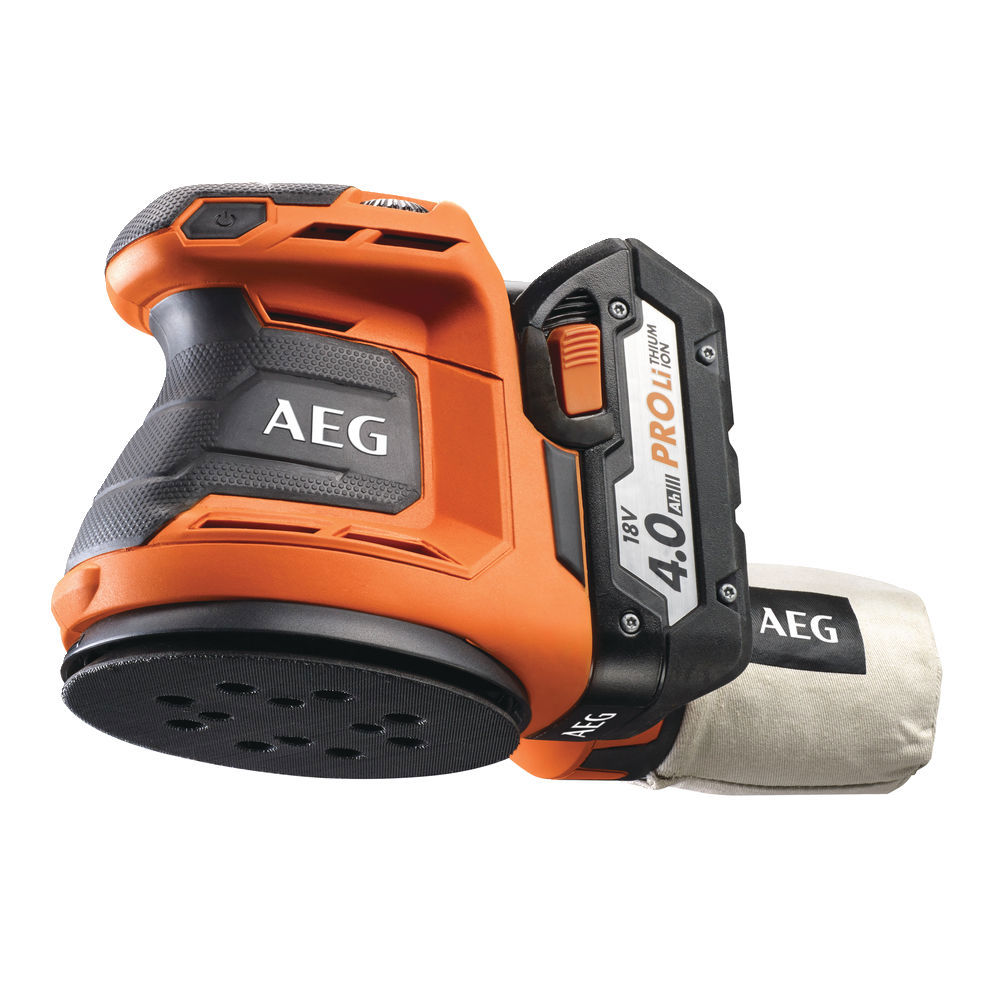 Аккумуляторная эксцентриковая шлифмашина AEG BEX 18-125 4935451087 ✳️  купить по цене 21747 ₽/шт. в Волгограде с доставкой в интернет-магазине  Леруа Мерлен