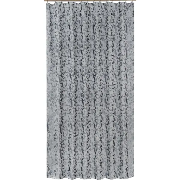 фото Штора на ленте новара 200x280 см цвет серый miamoza