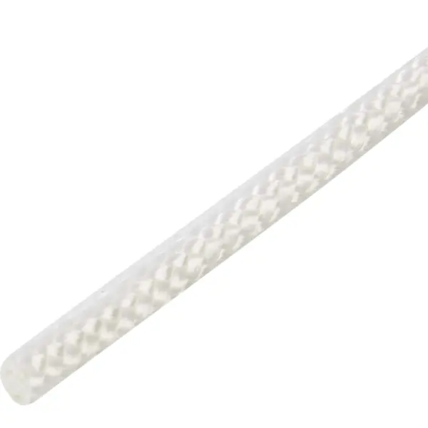 Шнур полиамидный Сибшнур 3 мм 2 м, цвет белый плетеный шестнадцатипрядный полиамидный шнур щит
