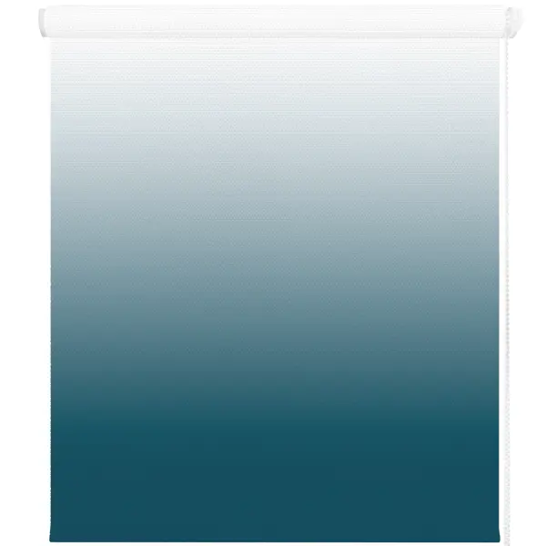 Штора рулонная Градиент 50x170 см цвет сине-белый