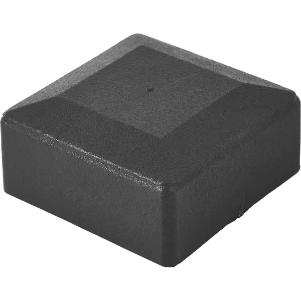 Заглушка наружная 60x60 мм полипропилен черный, 4 шт. квадратная наружная наклейка skyway