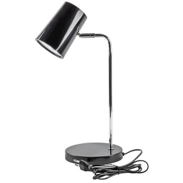Настольная лампа светодиодная Uniel B600 нейтральный белый свет цвет черный, с регулировкой яркости
