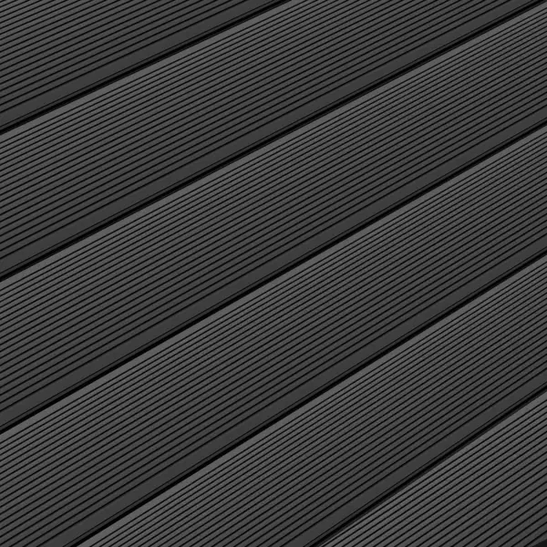 фото Террасная доска дпк t-decks цвет графит 150x20x3000 мм двусторонняя вельвет/структура древесины 0.45 м²
