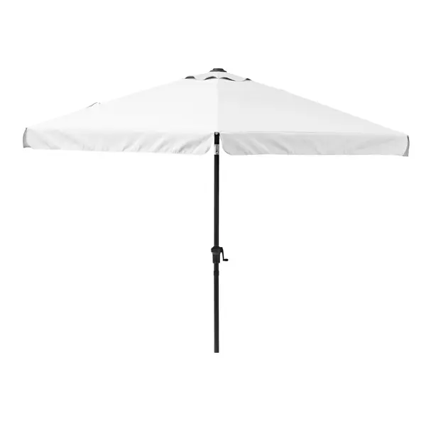 Зонт с центральной опорой Naterial Avea ⌀296 h247см шестигранный белый зонт для женщин механический 8 спиц 57 см черно белый tu57 4