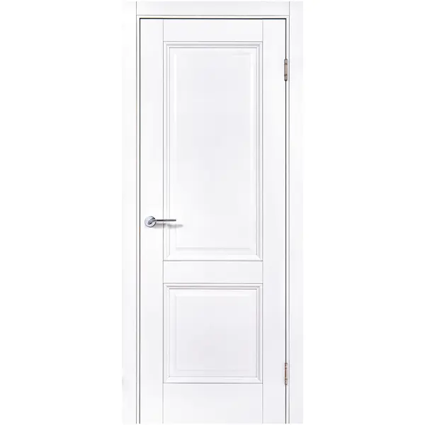 Дверь межкомнатная глухая с замком и петлями в комплекте Палермо 80x200 см полипропилен цвет аляска кухонный модуль стол 1 дверь 40 см палермо деним