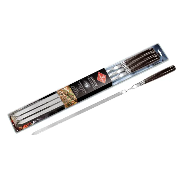 Набор шампуров Forester сталь skyglory fineliner color pen набор маркеров с тонким кончиком 0 4 мм 72 разных цвета
