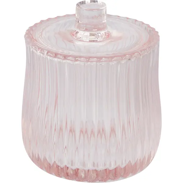 Контейнер для ватных палочек Vidage Тимьян цвет розовый контейнер для ватных дисков vidage