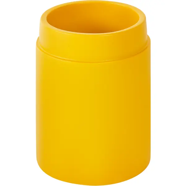Стакан для зубных щеток Vidage Lemon полирезин цвет желтый стакан для зубных щеток vidage