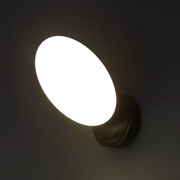 фото Светильник накладной uniel s65a led 10 вт ip65 900 лм, цвет черный, свет холодный