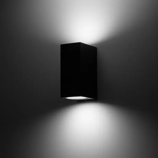 фото Светильник настенный уличный gauss cube 35 вт ip54 2 м²