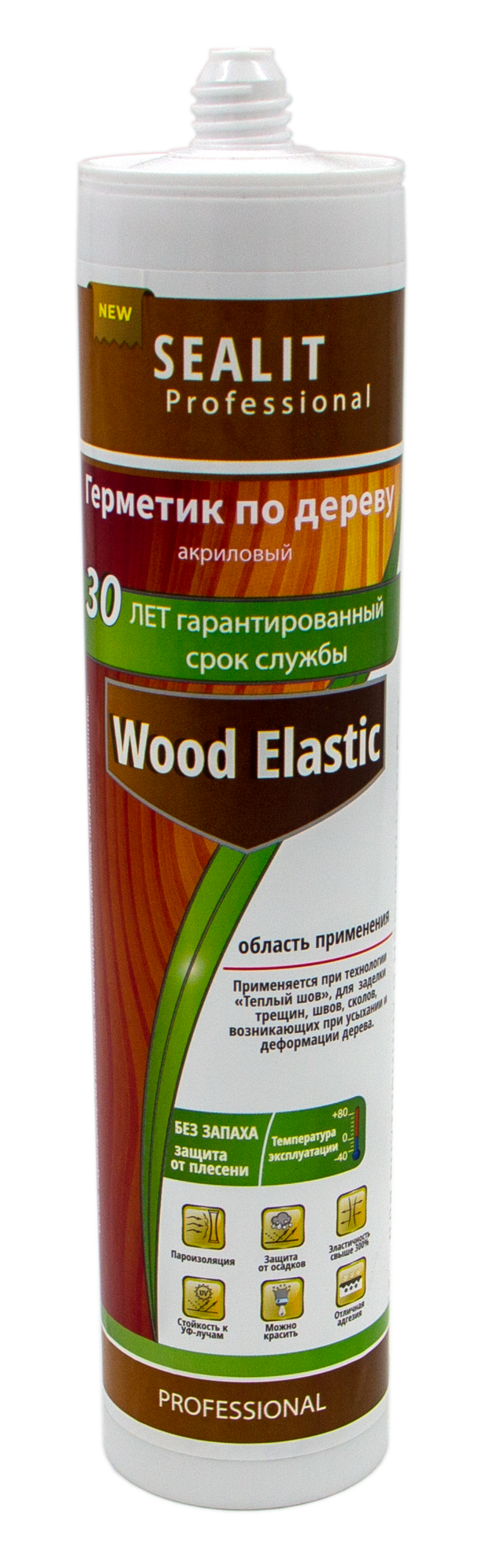 Герметик акриловый Sealit Wood Elastic для дерева сосна 0.28 л ✳️ купить по  цене 316 ₽/шт. в Москве с доставкой в интернет-магазине Леруа Мерлен