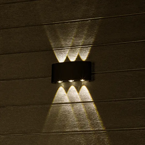 Светильник настенный светодиодный уличный Duwi «Nuovo» 24771 9 IP54 цвет черный фонарь брелок светодиодный duwi 29057 5 алюминий 3xlr44
