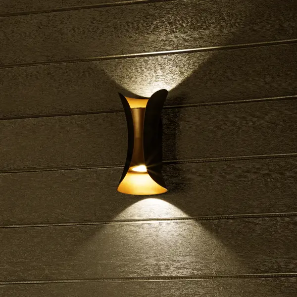 Светильник настенный светодиодный уличный Duwi «Nuovo» 24786 3 IP54 цвет черный щупы для мультиметров profi duwi
