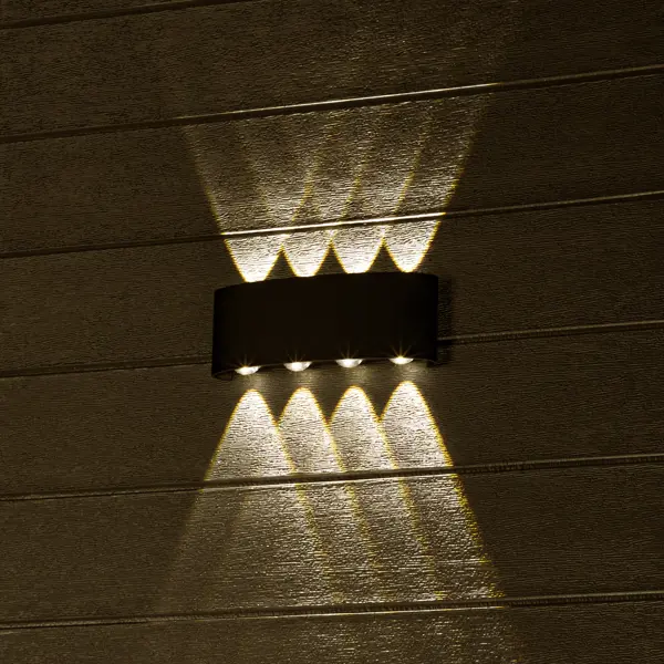 Светильник настенный светодиодный уличный Duwi «Nuovo» 24772 6 IP54 цвет черный