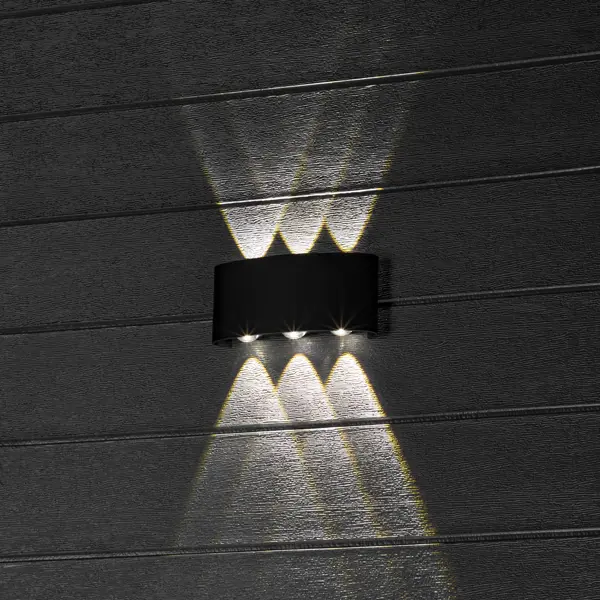 Светильник настенный светодиодный уличный Duwi «Nuovo» 24774 0 IP54 цвет черный светильник настенный светодиодный уличный duwi nuovo 24792 4 ip54
