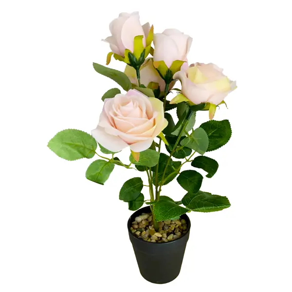 Искусственное растение Роза 30x10 см цвет розовый пластик искусственное растение роза нежная 40 см