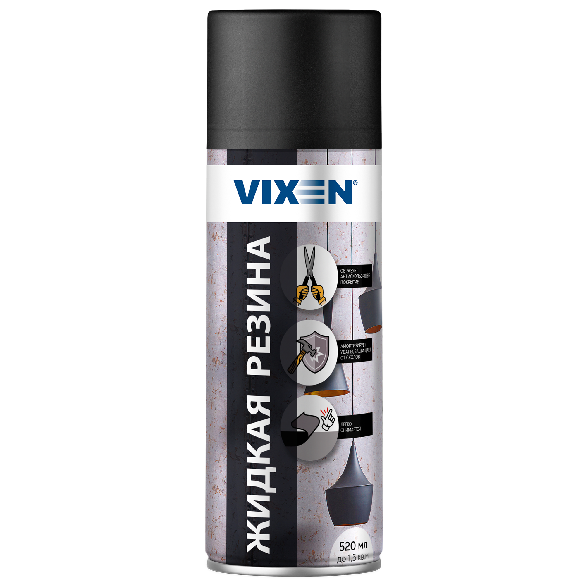 Аэрозоль Vixen «Жидкая резина» 520 мл цвет чёрный по цене 448 ₽/шт. купить  в Перми в интернет-магазине Леруа Мерлен