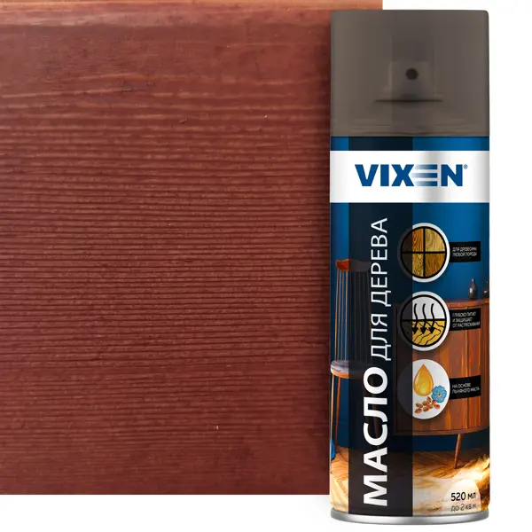 Масло для дерева Vixen цвет коричневый 520 мл масло для дерева veres