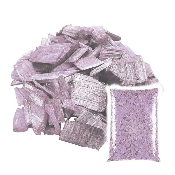Щепа цвет фиолетовый 50 л ок искусственный декоративный тинги 65 см фиолетовый y6 10393