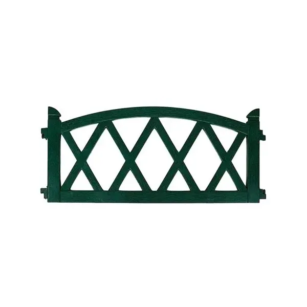Ограждение Арка 240x26 см цвет зеленый триумфальная арка