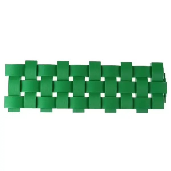 Ограждение Плетенка 240x19.5 см цвет зеленый