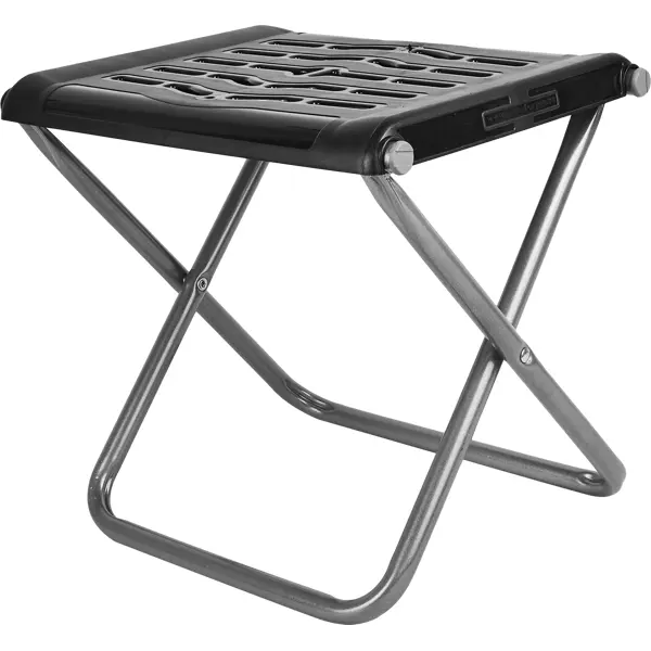 Стул Nika Haushalt ПСП4/Ч складной 64.5x36.5 см металл черный стул складной усиленный металл 37 см 90 кг d 18mm джинс nika пс д