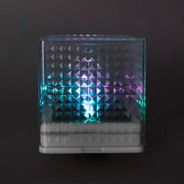 Светильник в грунт Эра на солнечных батареях 20 см цвет черно-прозрачный нейтральный белый свет
