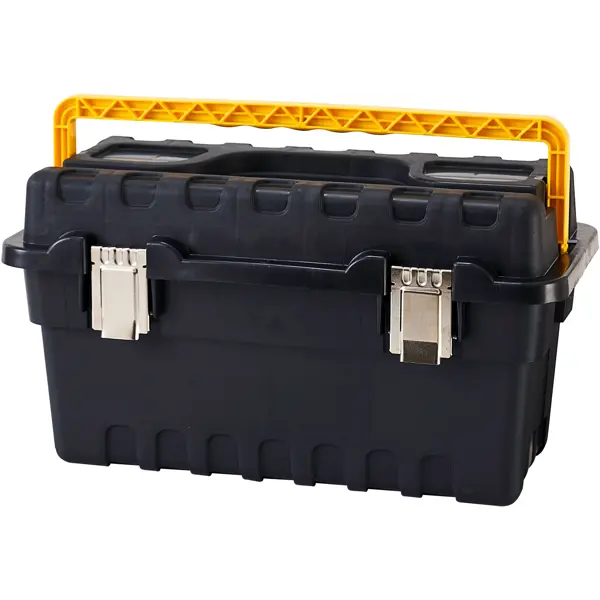 Ящик для инструментов Zalger Strongo 18 дюймов 458x247x230 мм, пластик ящик для инструментов на колесах zalger po10m 260x450x560 мм