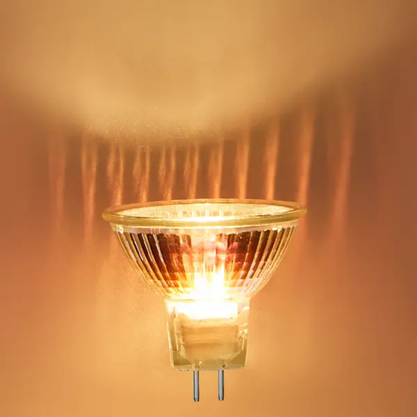 фото Лампа галогеновая онлайт jcdr gu5.3 230 в 75 вт спот 630 лм теплый белый свет для диммера