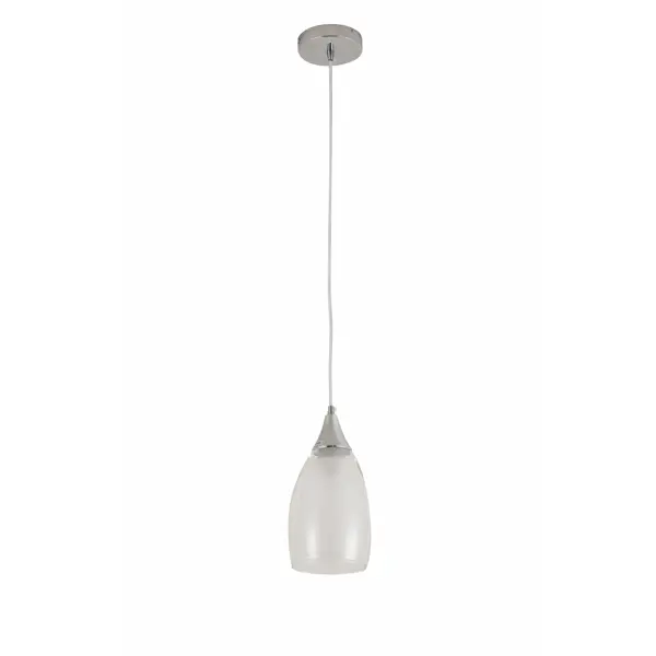 фото Люстра подвесная «paso» 5010-1 1 лампа 4 м² цвет серый schaffner