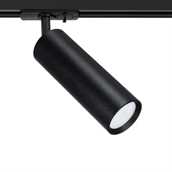 Трековый светильник Arte Lamp Beid под лампу 50 Вт однофазный 2 м² цвет черный коннектор arte lamp для магнитного шинопровода linea accessories a480106