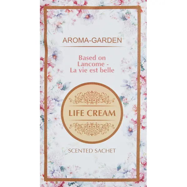 Саше ароматическое Life Cream бело-розово-голубой 12 г литературные дудлы рисуем по мотивам