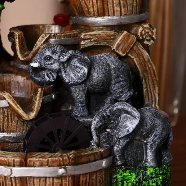 Слоны из дерева. Фигурки, статуэтки,сувенир деревянный. Африка.