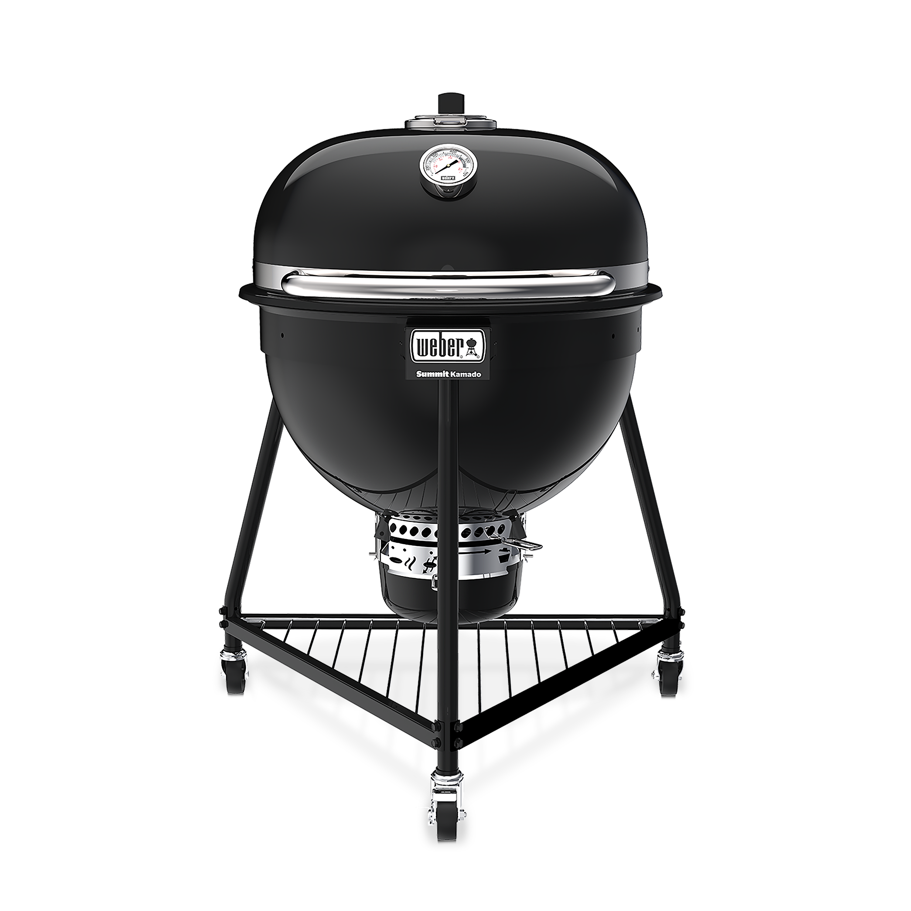 Угольный гриль Weber Summit Kamado E6 Черный ✳️ купить по цене 219900 ₽/шт.  в Ставрополе с доставкой в интернет-магазине Леруа Мерлен