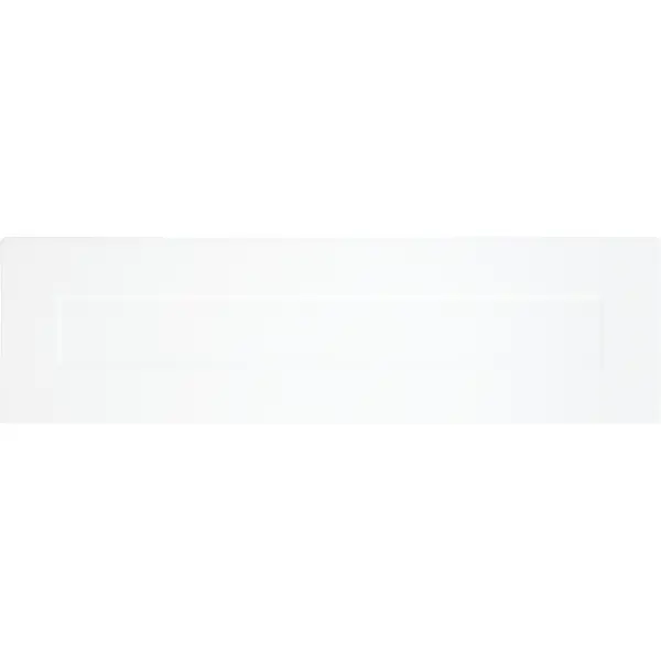 фото Дверь для ящика под духовку delinia id ньюпорт 16.7х59.7 см мдф цвет белый