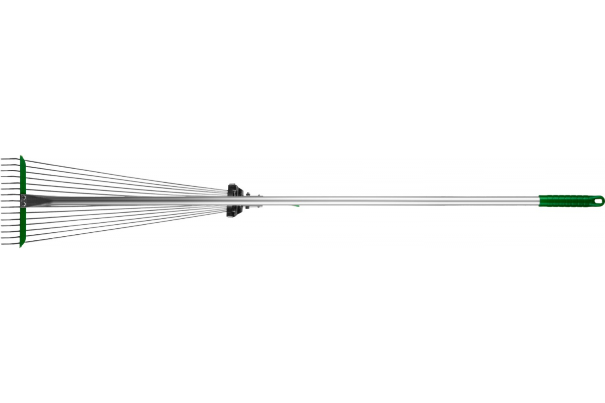 Грабли веерные Росток РВ-15 регулируемые длина 1180мм алюминиевый .