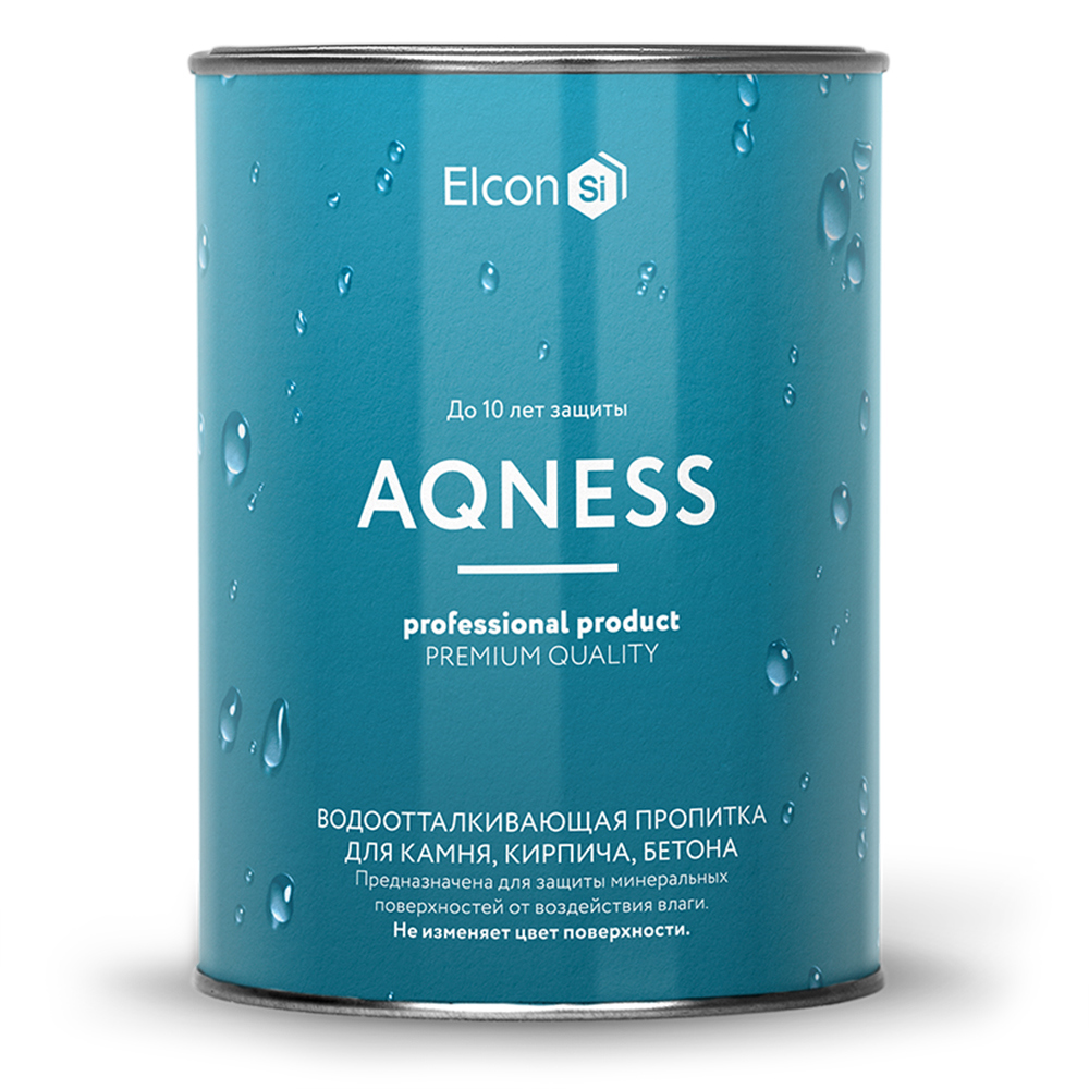 Пропитка-гидрофобизатор для камня и кирпича Elcon Aqness бесцветная 0.9 л  ✳️ купить по цене 915 ₽/шт. в Москве с доставкой в интернет-магазине Леруа  Мерлен