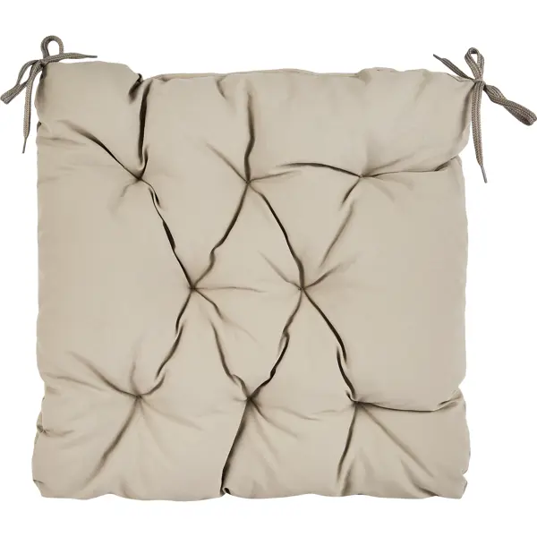 Подушка для садовой мебели Linen Way 44x44 см цвет серый подушка плюш 40x40 см бело серый